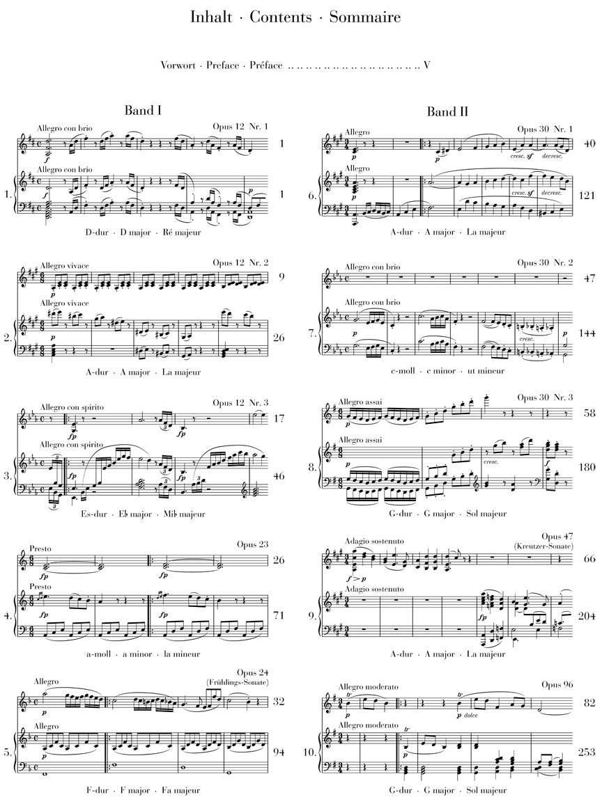 Anderes Coverbild Sonaten für Violine und Klavier Band 1