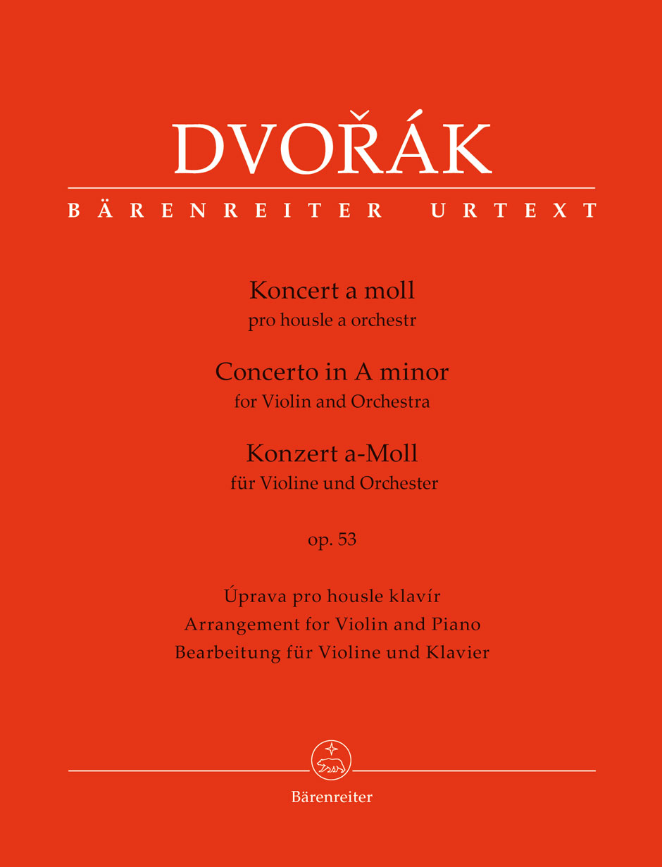 Vorderes Coverbild Konzert für Violine und Orchester a-Moll op. 53