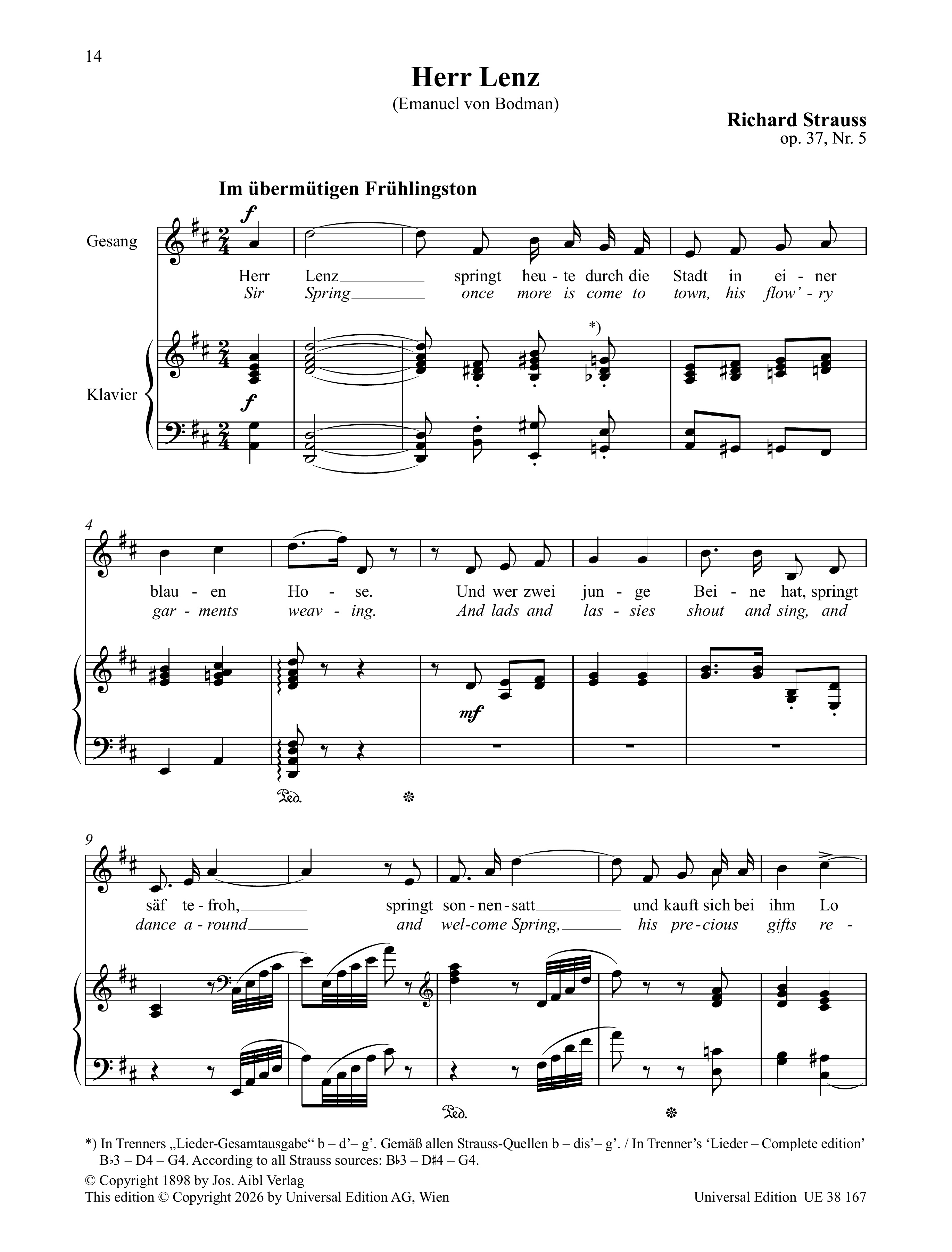 Anderes Coverbild 6 Lieder