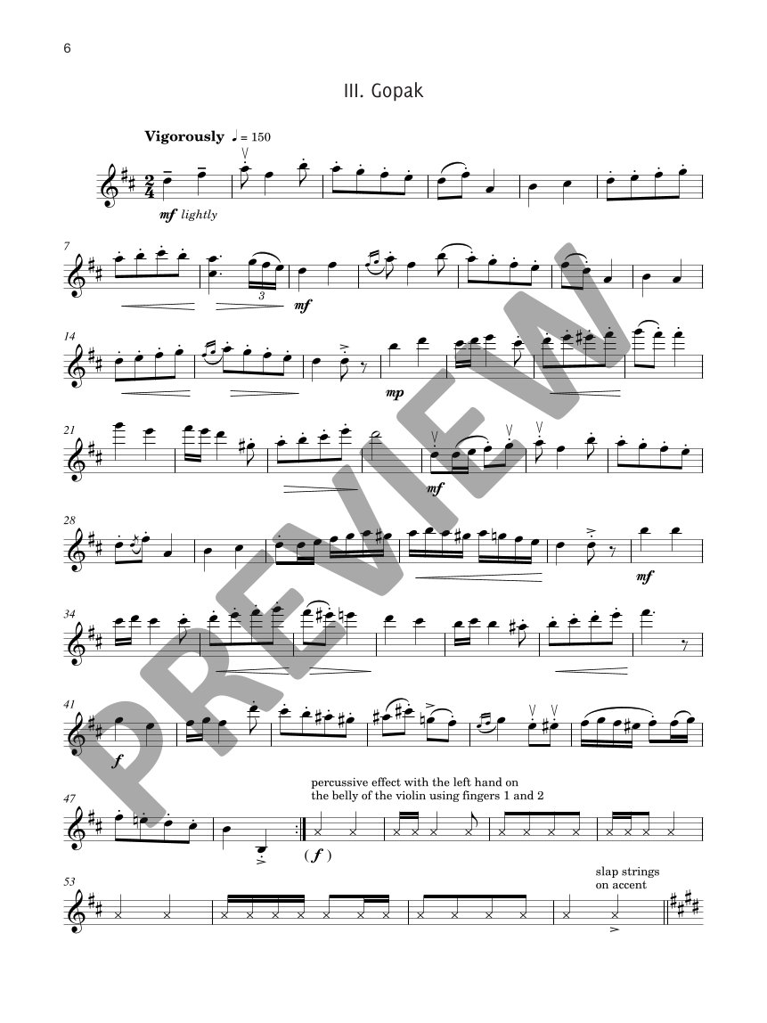 Anderes Coverbild Dance Suite for Solo Violin