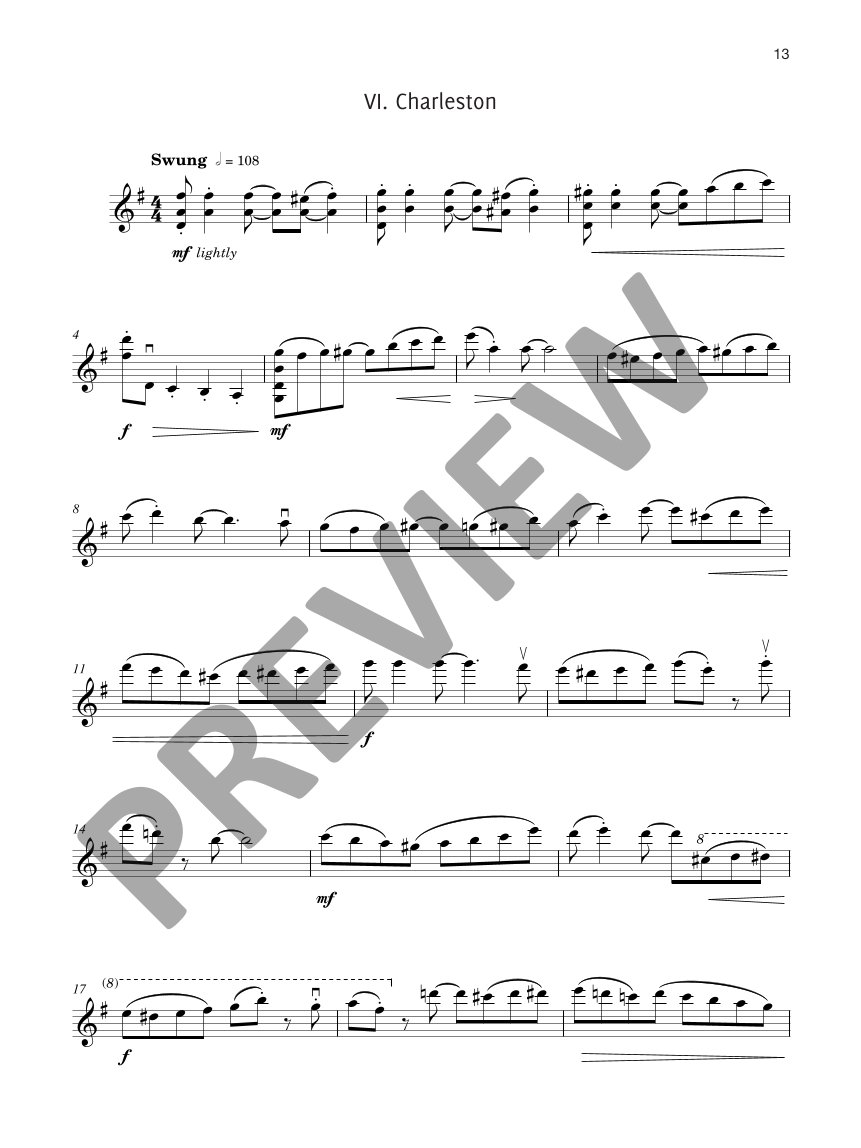 Anderes Coverbild Dance Suite for Solo Violin