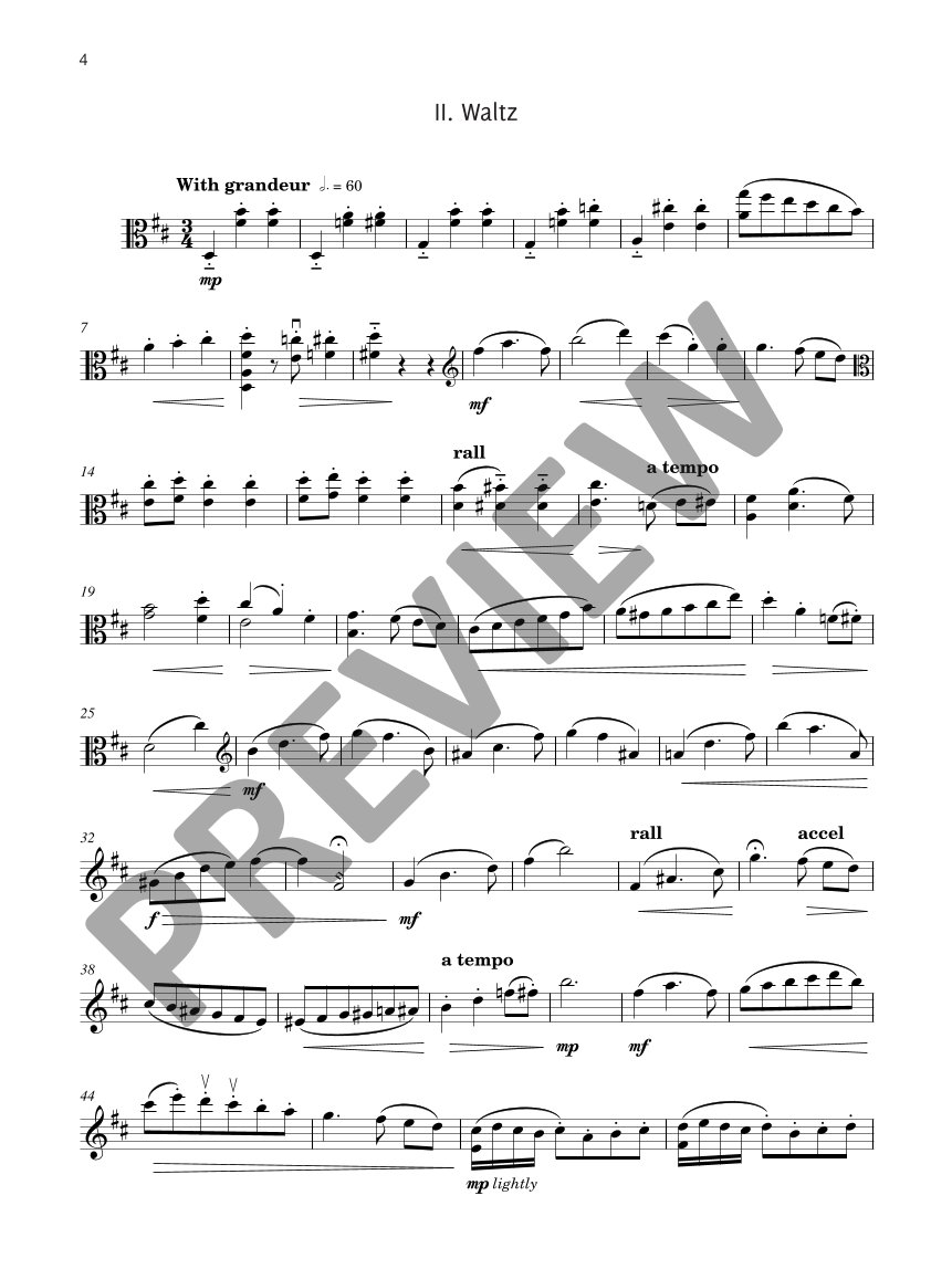 Anderes Coverbild Dance Suite for Solo Viola