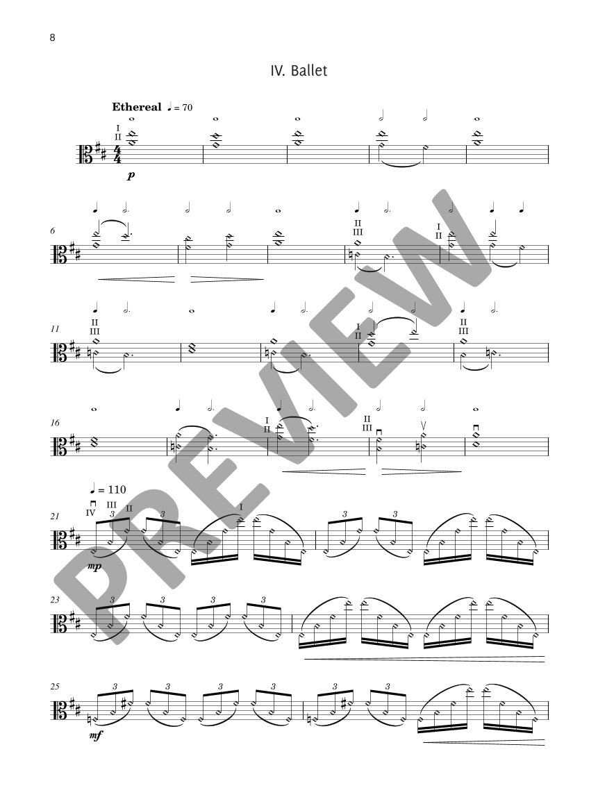 Anderes Coverbild Dance Suite for Solo Viola