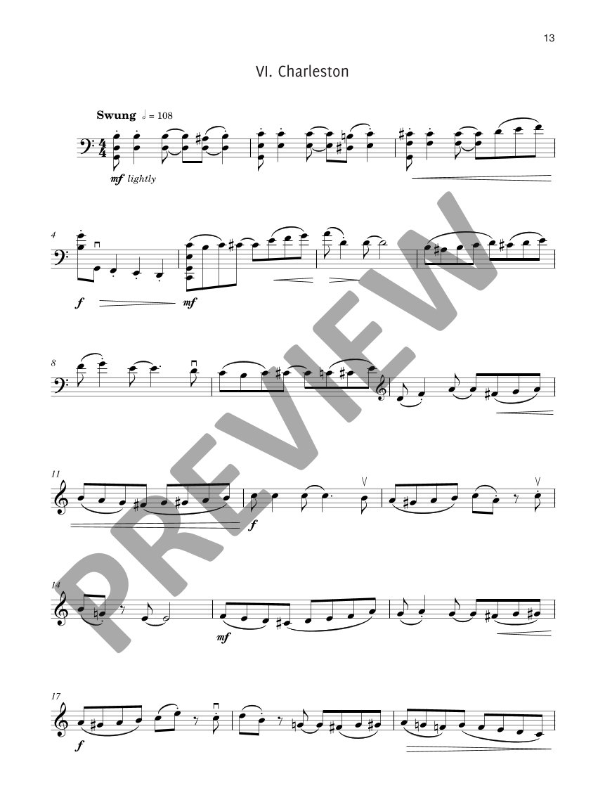 Anderes Coverbild Dance Suite for Solo Cello
