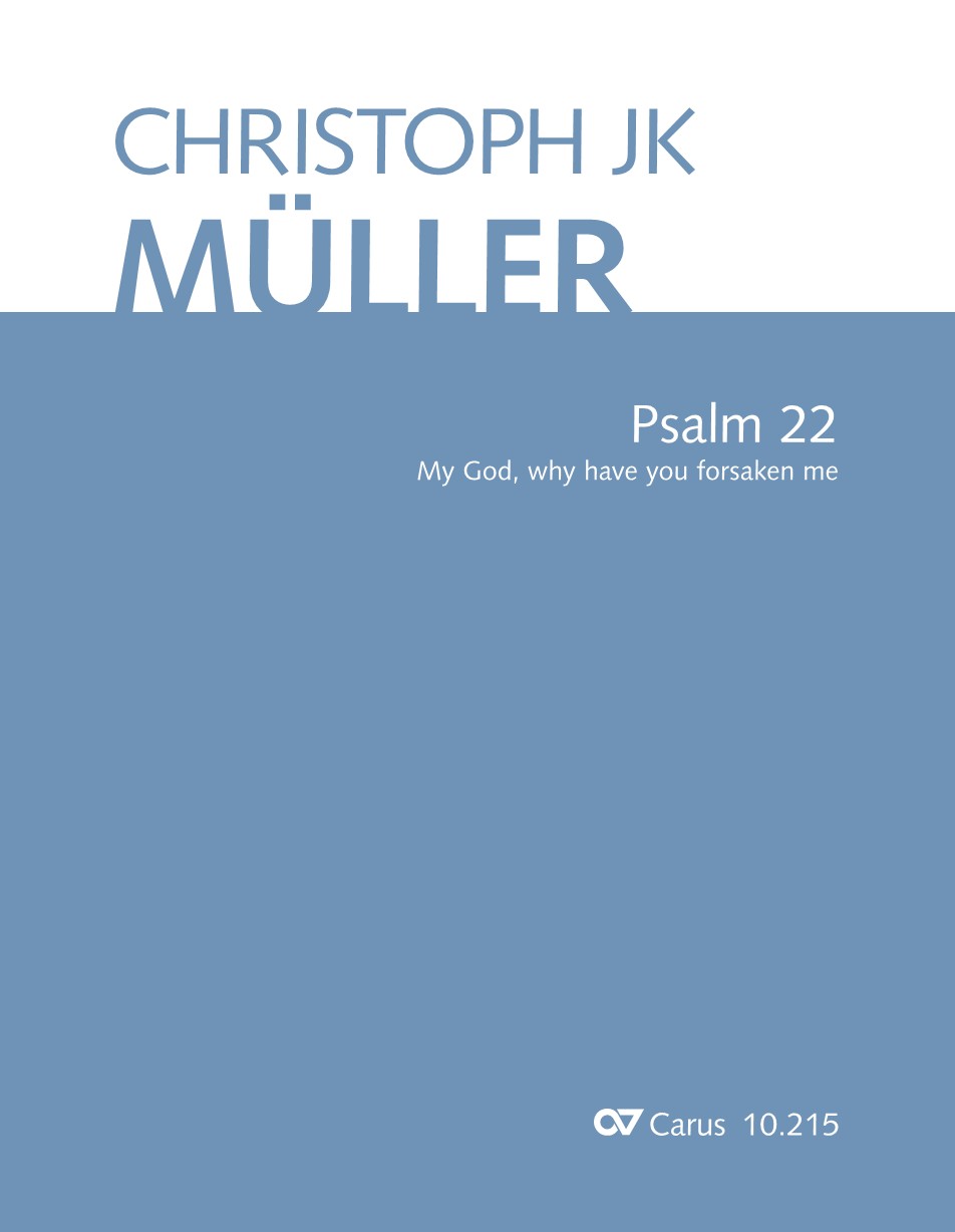 Vorderes Coverbild Psalm 22