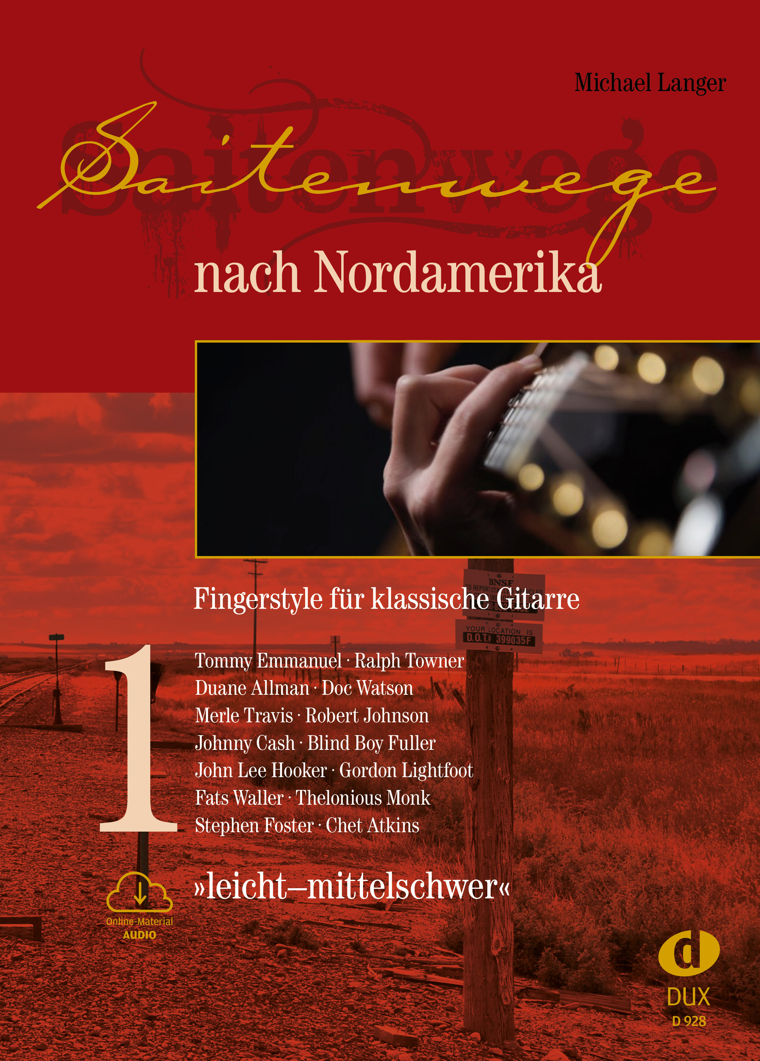 Vorderes Coverbild Saitenwege nach Nordamerika, Band 1