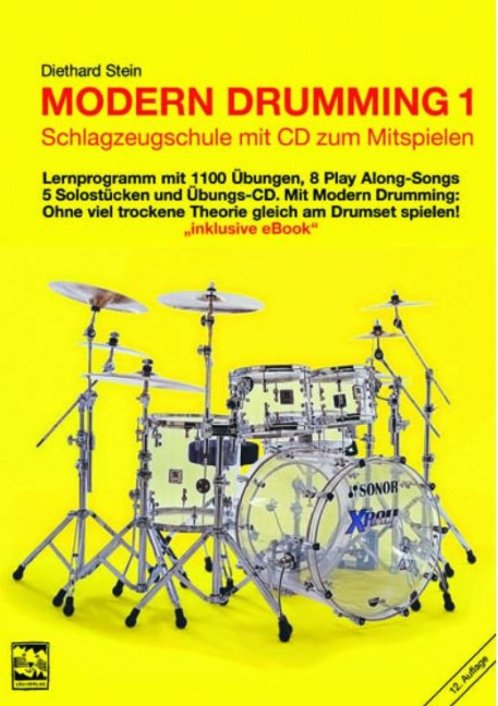Vorderes Coverbild Modern Drumming 1