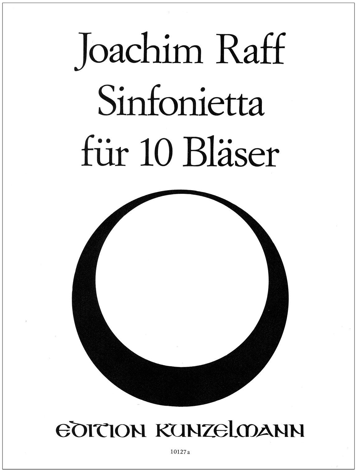 Vorderes Coverbild Sinfonietta für 10 Bläser op. 188