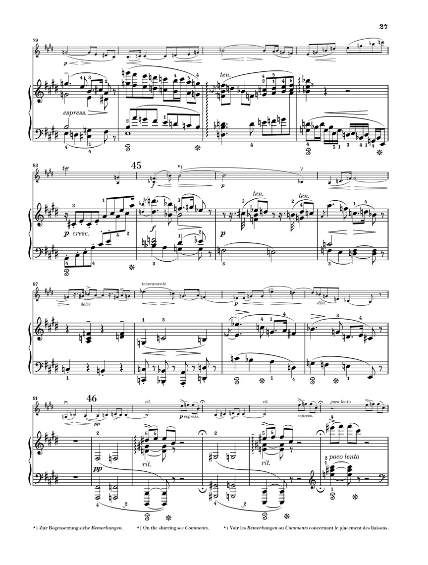 Anderes Coverbild Sonate für Violine und Klavier op. 82
