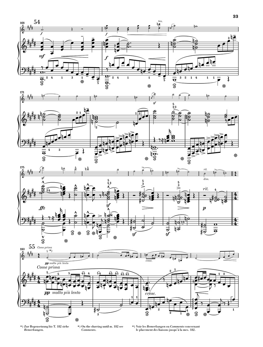 Anderes Coverbild Sonate für Violine und Klavier op. 82