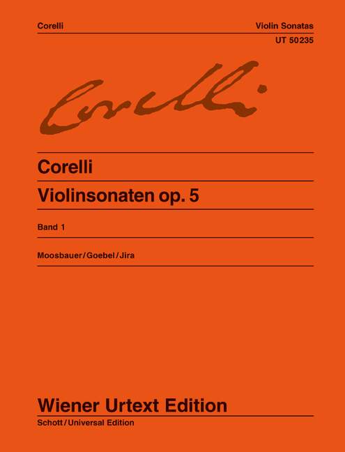 Vorderes Coverbild Violinsonaten op. 5