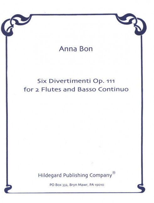 Vorderes Coverbild Six Divertimenti op. 3