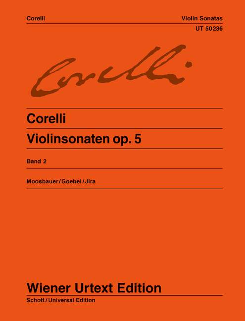 Vorderes Coverbild Violinsonaten op. 5