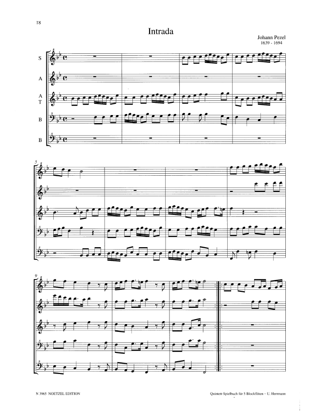 Vorderes Coverbild Quintett-Spielbuch I