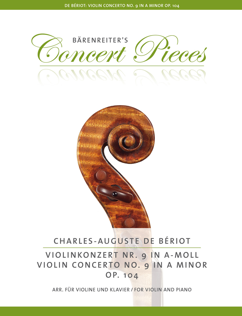 Vorderes Coverbild Violinkonzert Nr. 9 a-Moll op. 104