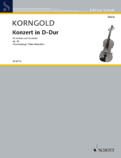 Vorderes Coverbild Konzert in D-Dur op. 35