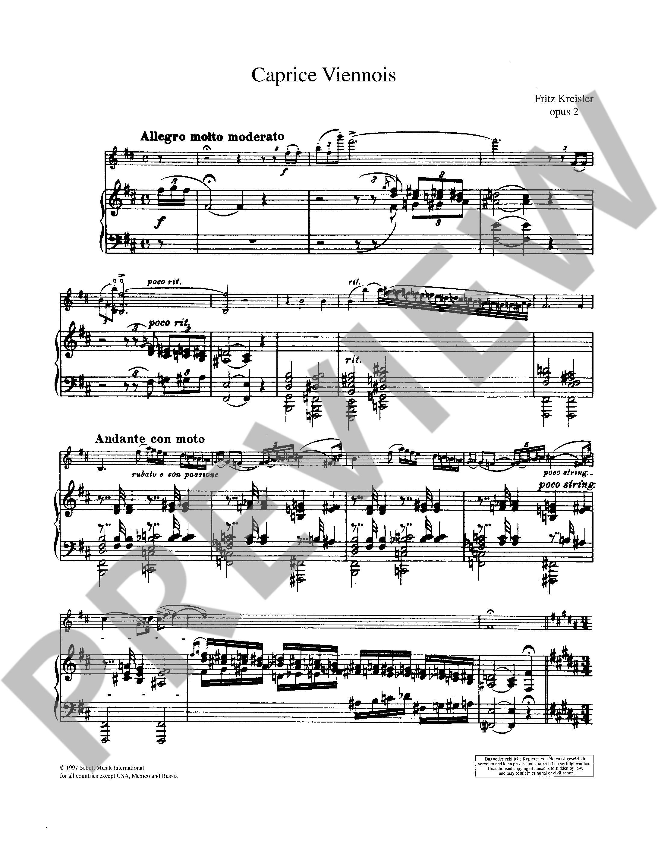 Anderes Coverbild Fritz Kreisler Repertoire Band 1