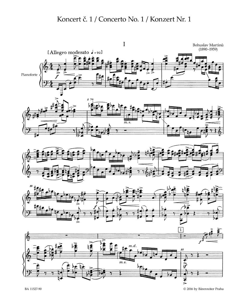 Anderes Coverbild Konzert für Violine und Orchester Nr. 1 H 226