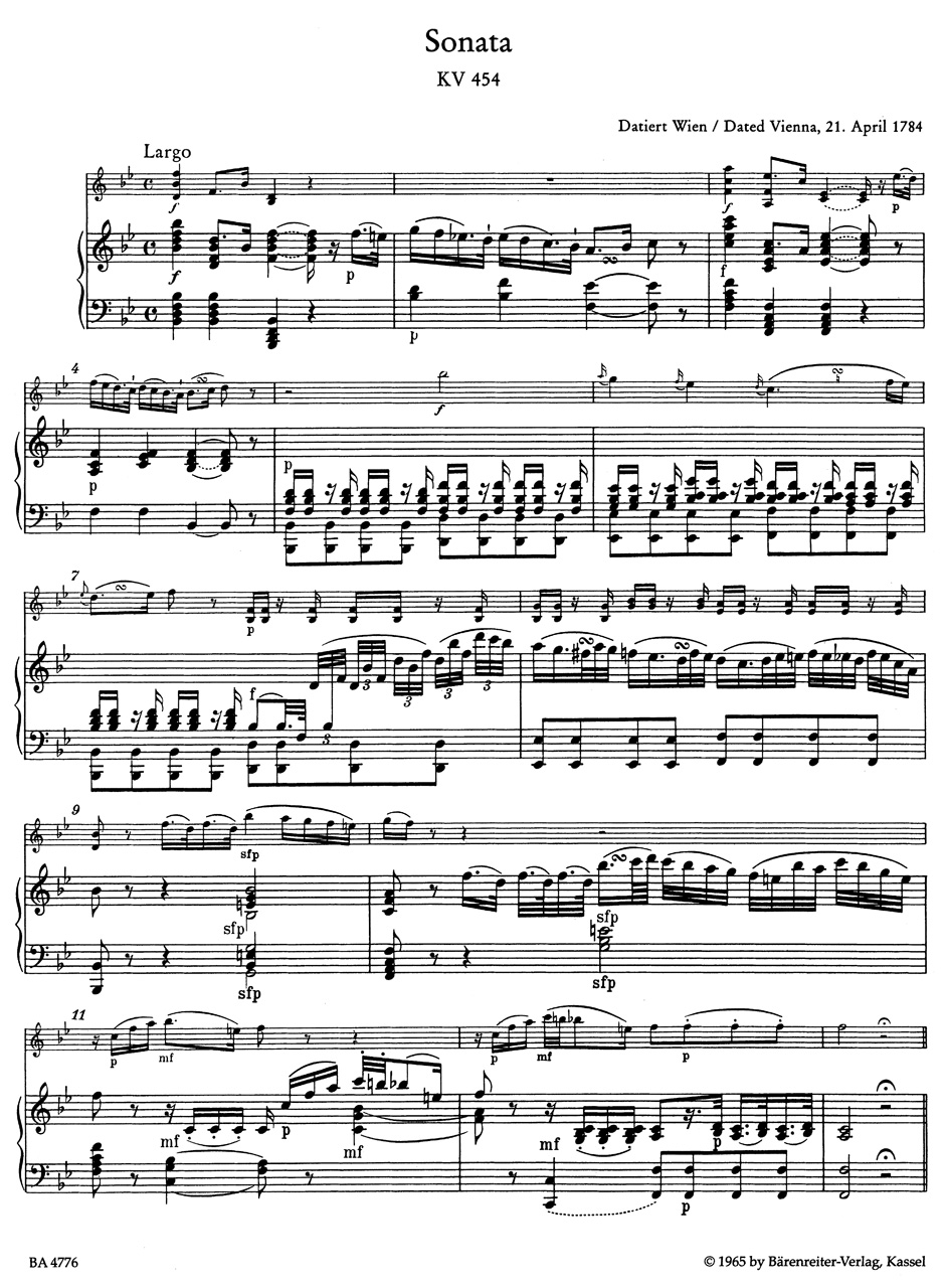 Anderes Coverbild Sonaten für Klavier und Violine