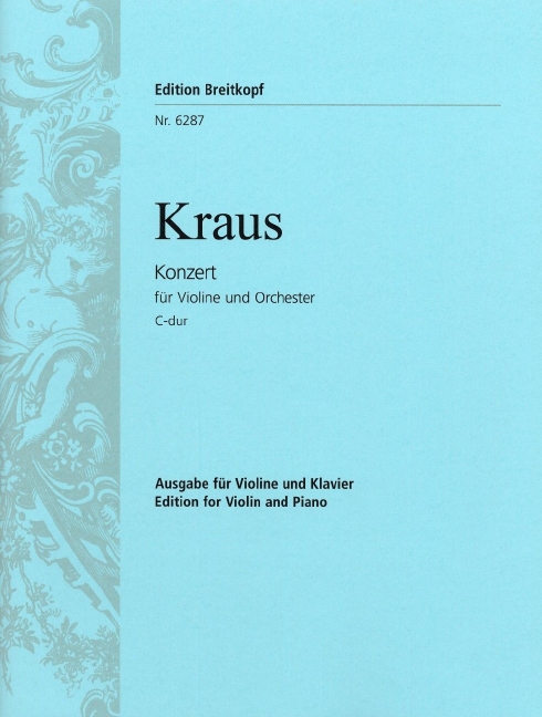 Anderes Coverbild Konzert für Violine und Orchester C-Dur