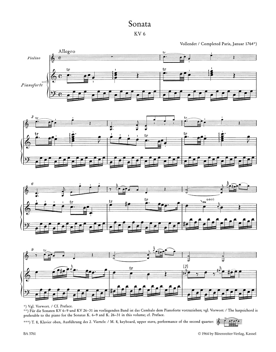 Anderes Coverbild Sämtliche Werke für Klavier und Violine, Band 1