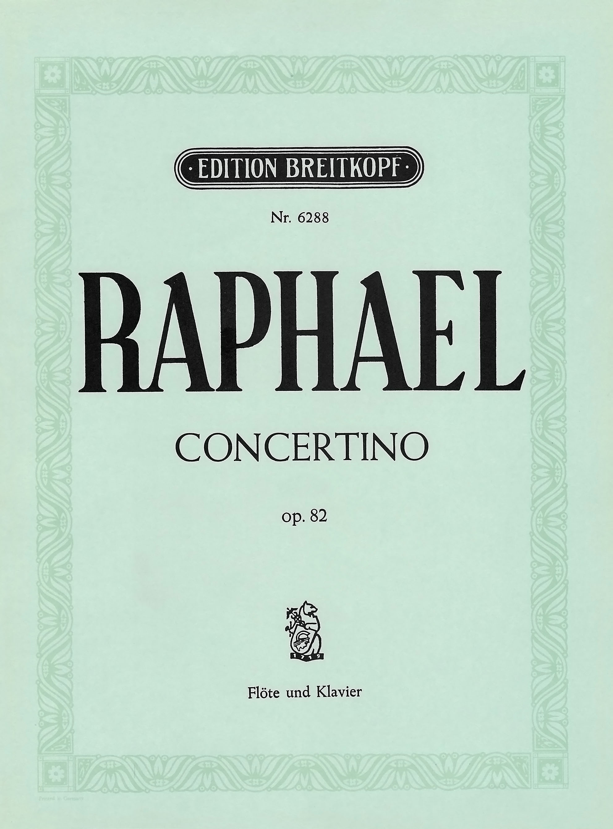 Anderes Coverbild Concertino op. 82 "1956"