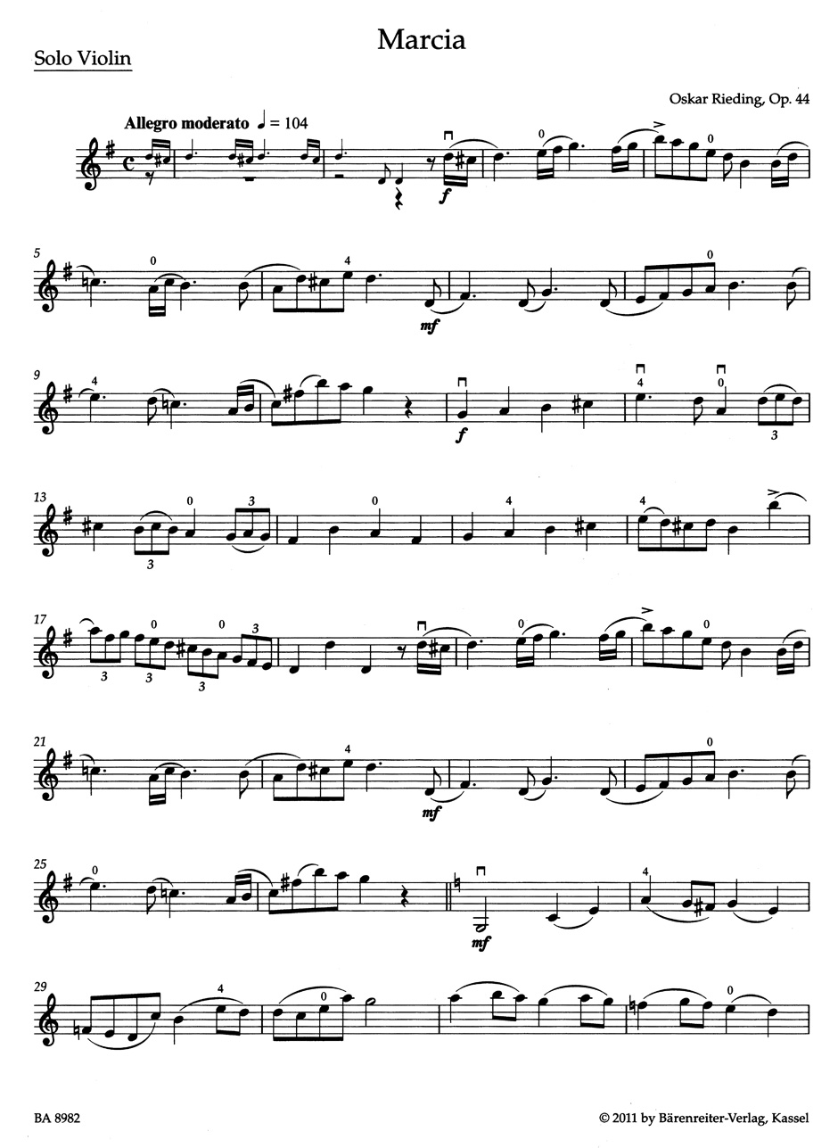 Anderes Coverbild Marcia op. 44 - Rondo op. 22/3