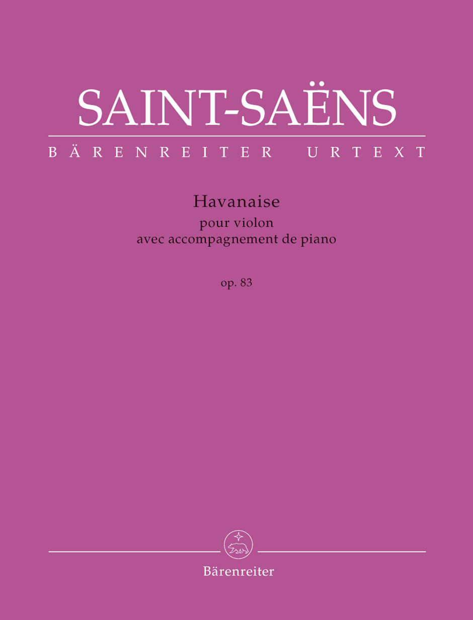 Anderes Coverbild Havanaise für Violine und Klavier op. 83