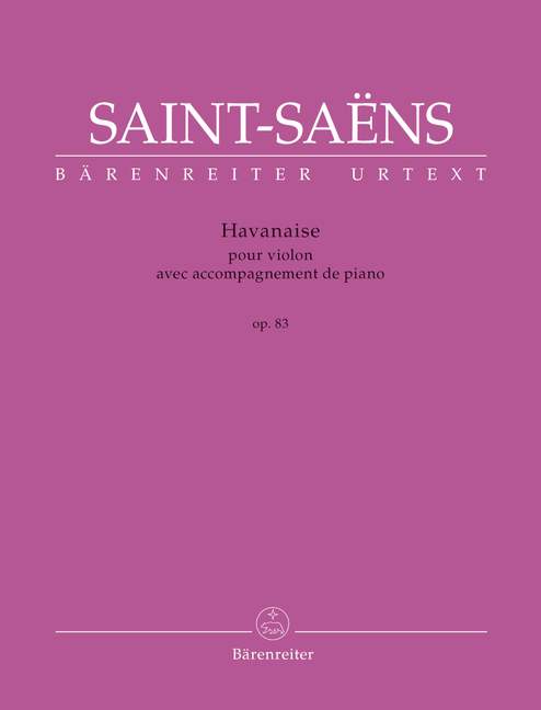 Anderes Coverbild Havanaise für Violine und Klavier op. 83