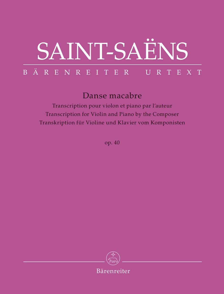Vorderes Coverbild Danse macabre op. 40