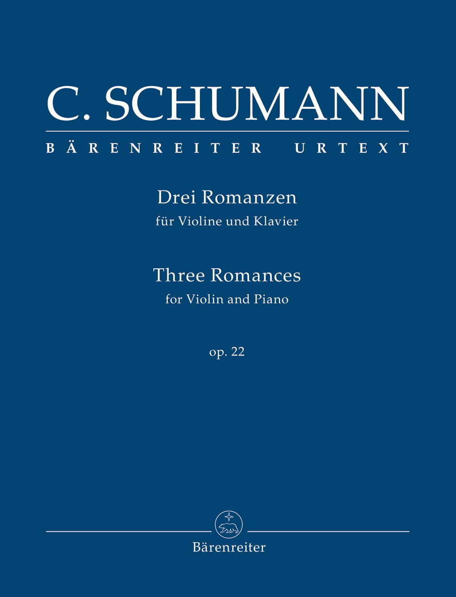 Anderes Coverbild Drei Romanzen für Violine und Klavier op. 22