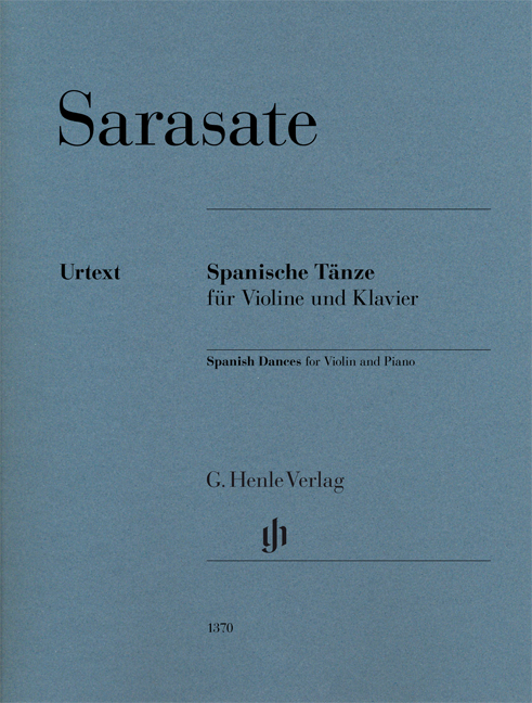 Vorderes Coverbild Spanische Tänze für Violine und Klavier