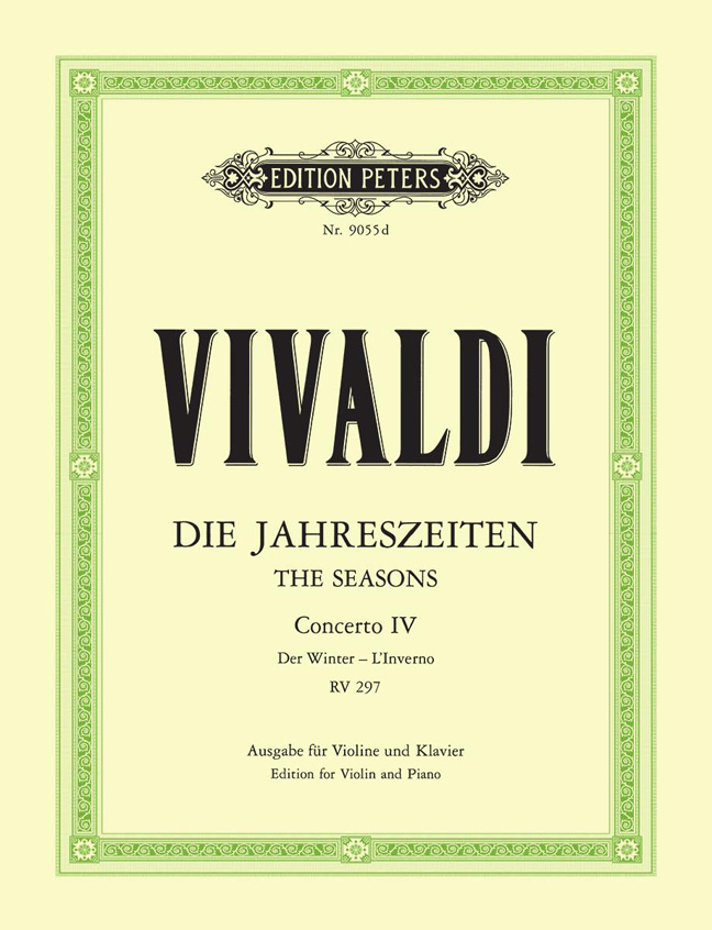 Anderes Coverbild Die vier Jahreszeiten: Konzert für Violine, Streicher und Basso continuo f-Moll op. 8 Nr. 4 RV 297 "Der Winter"