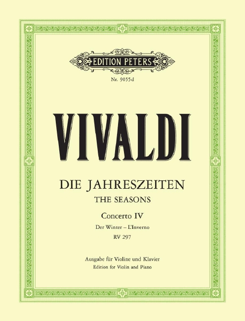 Vorderes Coverbild Die vier Jahreszeiten: "Der Winter"