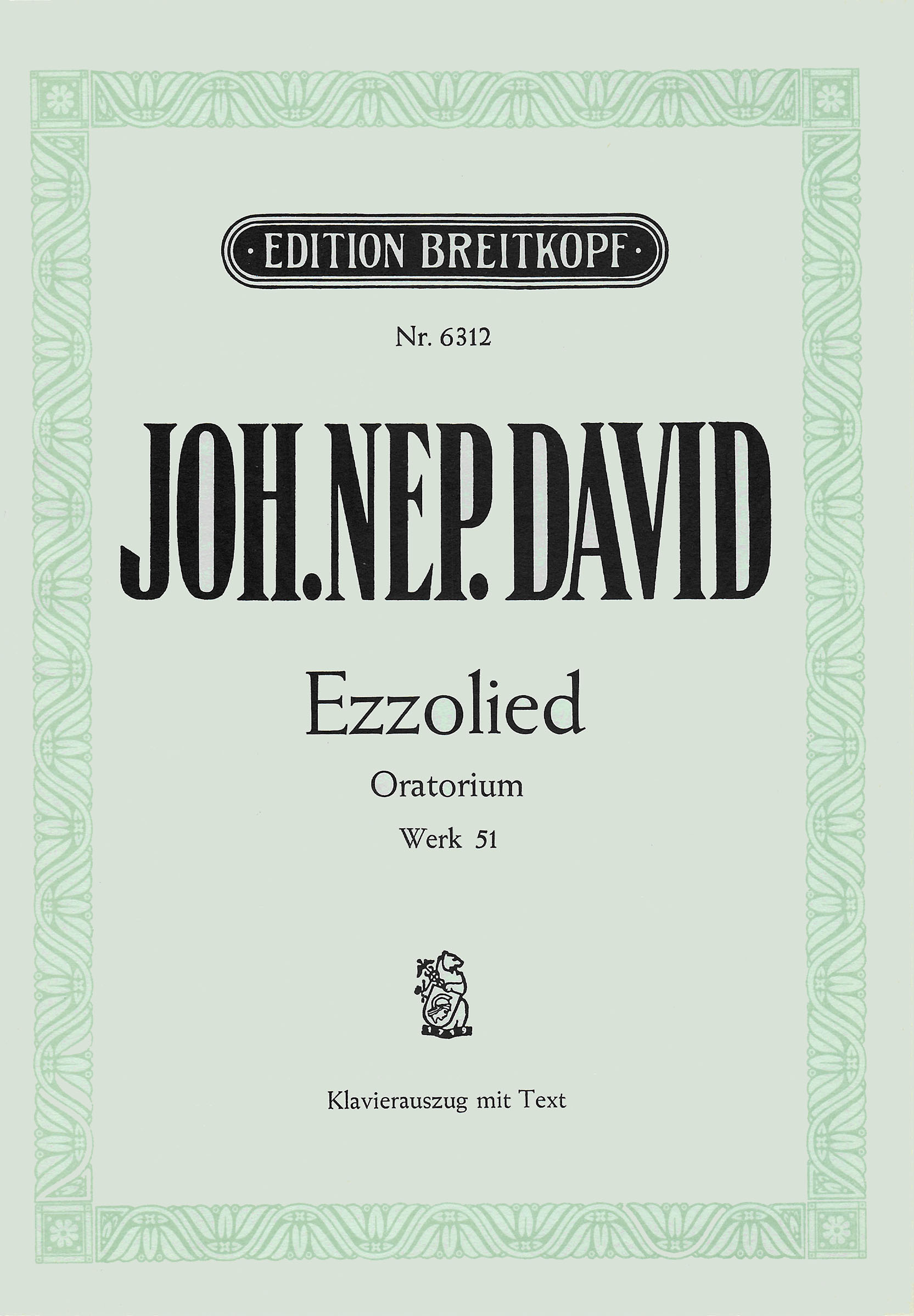 Anderes Coverbild Ezzolied Werk 51 (1957)