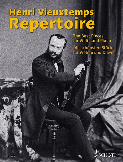 Vorderes Coverbild Henri Vieuxtemps Repertoire