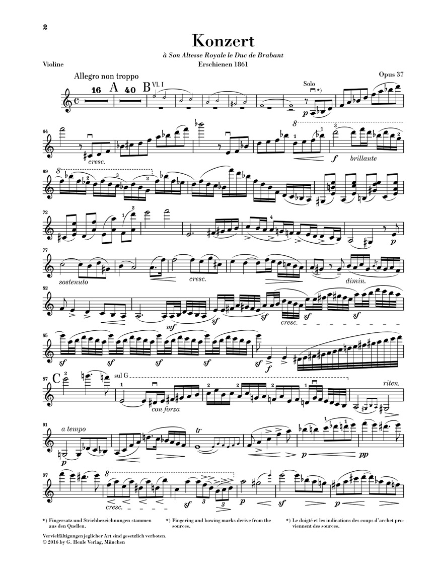 Anderes Coverbild Violinkonzert Nr. 5 a-moll op. 37
