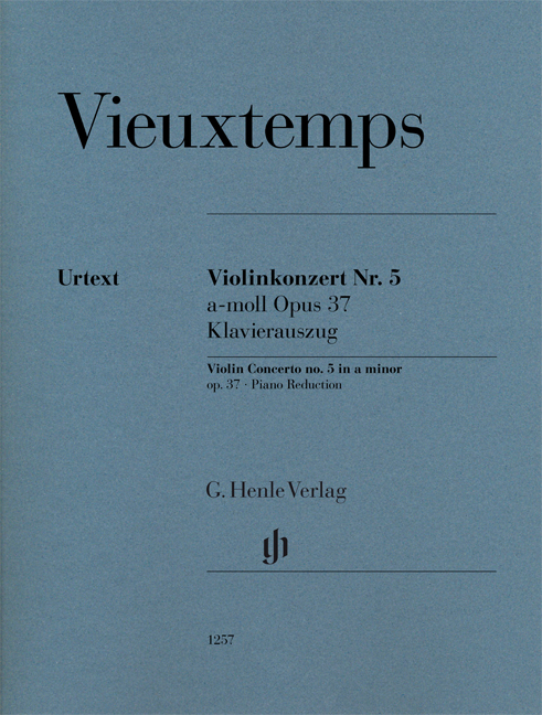 Vorderes Coverbild Violinkonzert Nr. 5 a-moll op. 37
