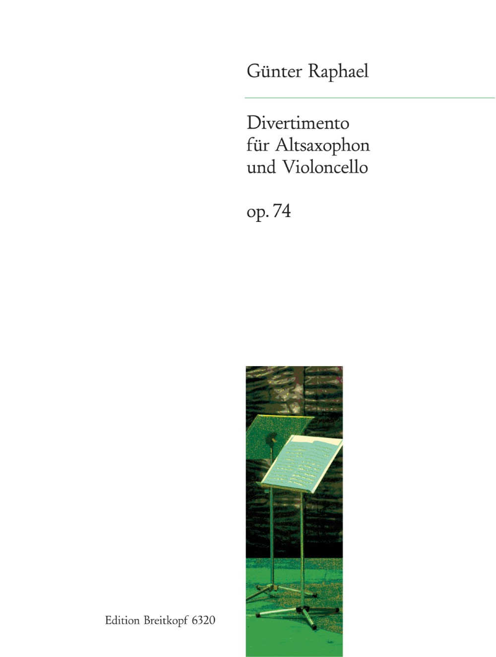 Anderes Coverbild Divertimento Altsaxophon und Violoncello op. 74