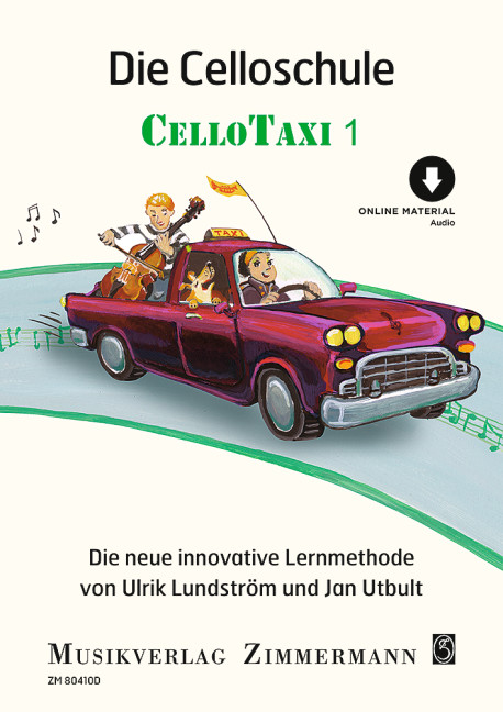 Vorderes Coverbild Die Celloschule "Cellotaxi" Band 1