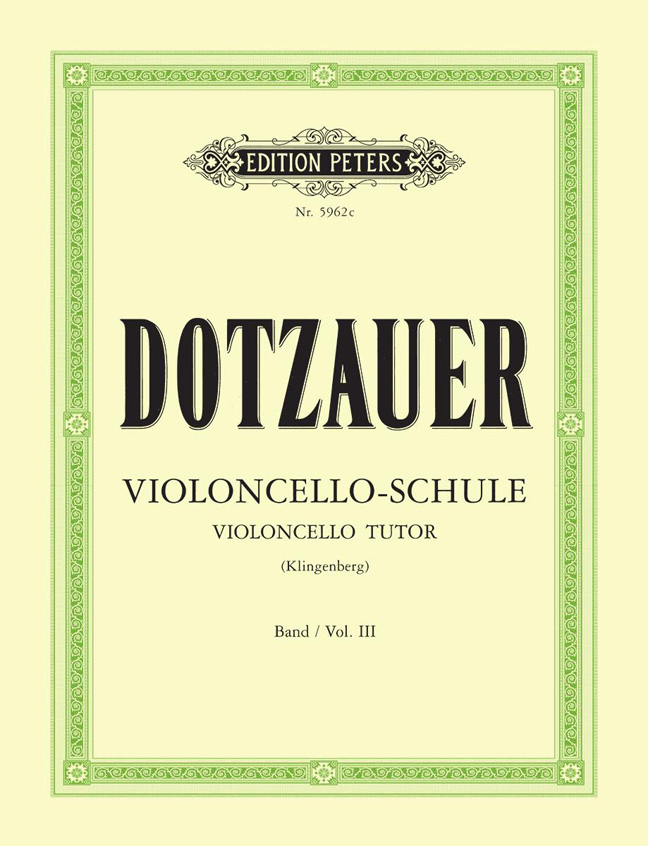 Vorderes Coverbild Violoncello-Schule - Band 3: die übrigen Lagen