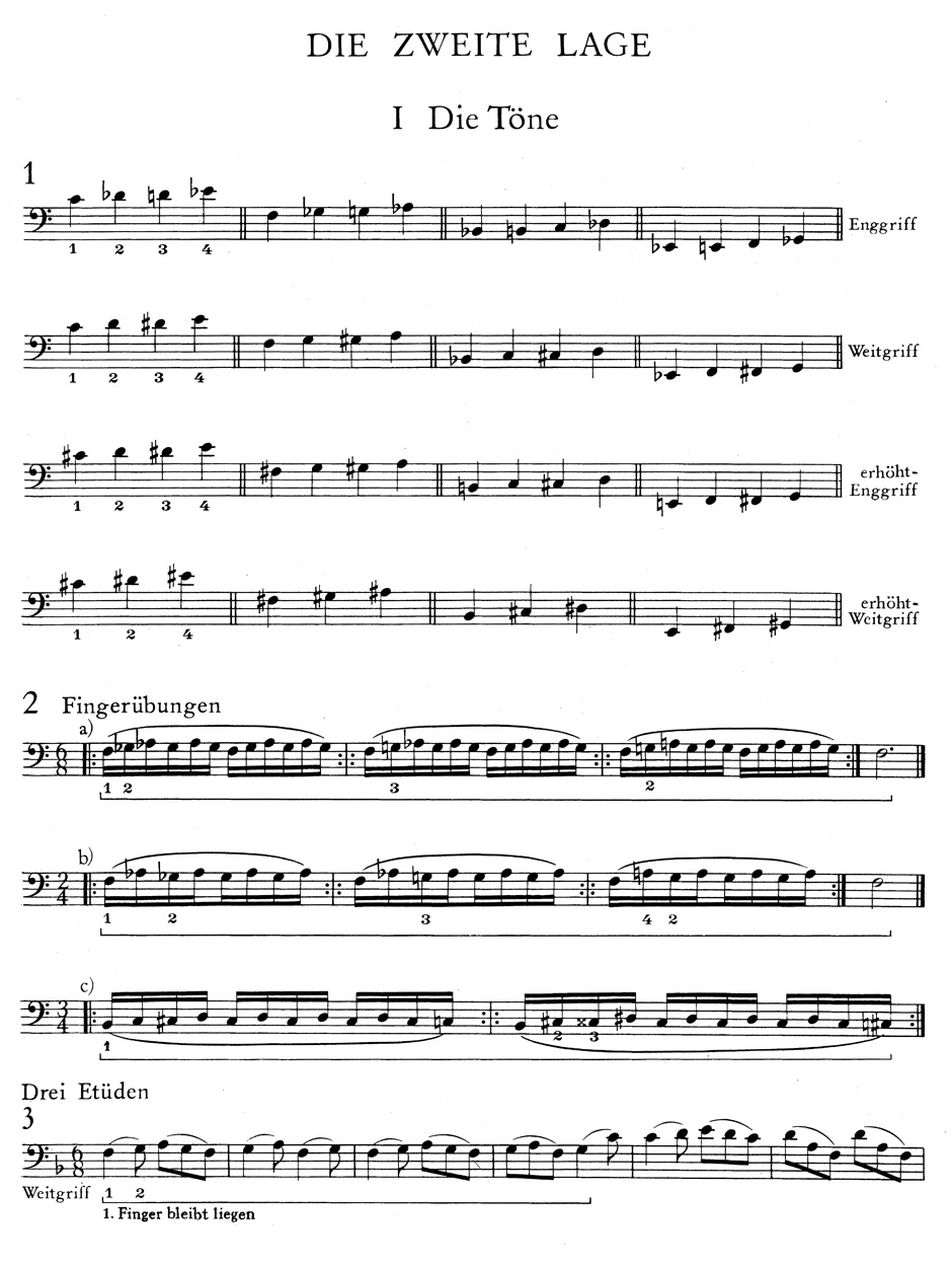 Anderes Coverbild Violoncello-Schule, Heft II: Die zweite und dritte Lage