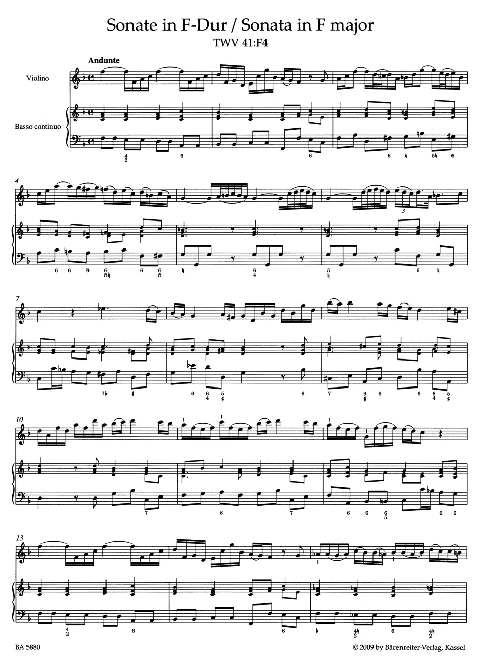 Anderes Coverbild Zwei Sonaten für Violine und Basso continuo
