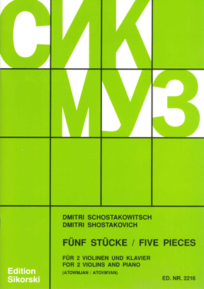 Vorderes Coverbild 5 Stücke