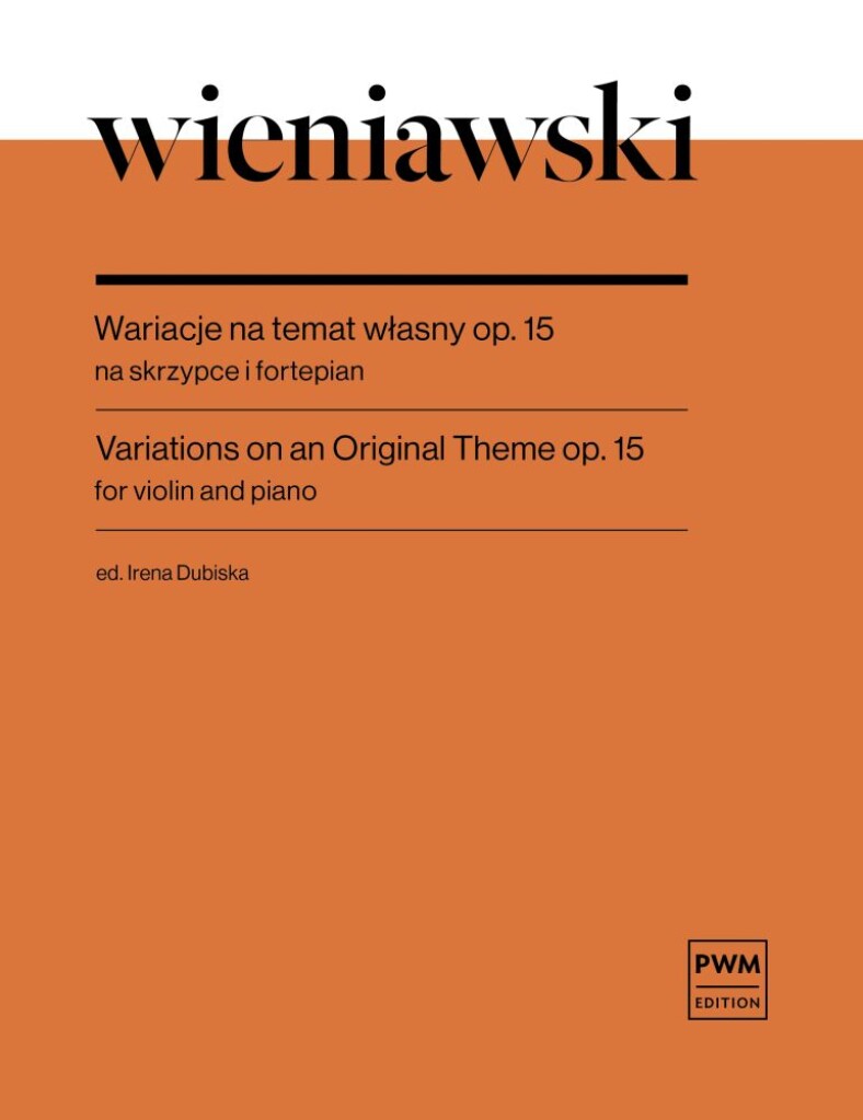 Vorderes Coverbild Variationen über ein eigenes Thema op. 15