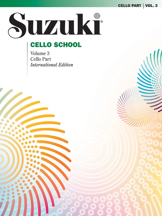 Vorderes Coverbild Suzuki Cello School, Volume 3
