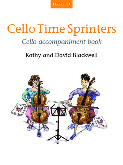 Vorderes Coverbild Cello Time Sprinters - Cello Accompaniment Book