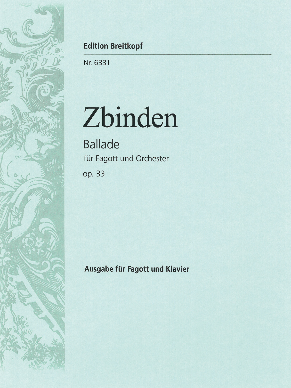 Anderes Coverbild Ballade op. 33 (1961)