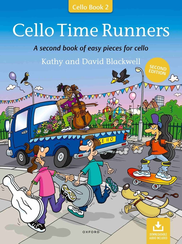 Vorderes Coverbild Cello Time Runners