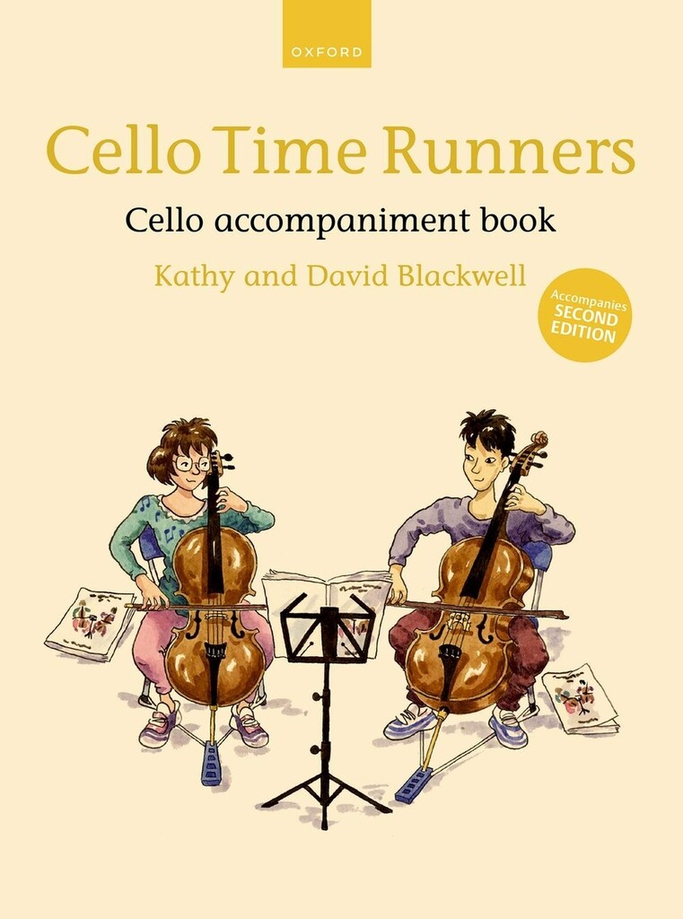 Vorderes Coverbild Cello Time Runners - Cello Accompaniment Book